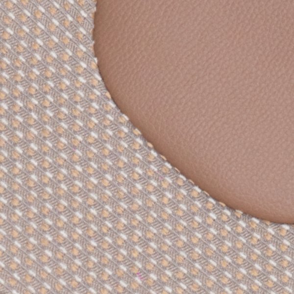 Kunstleder / Jacquard Taupe