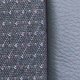 Kunstleder Grau/Jacquard grau